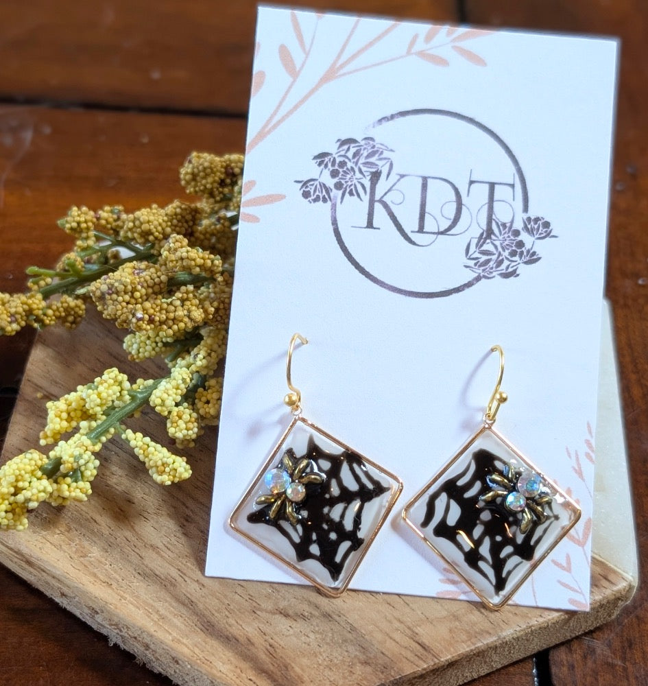 Spiderweb Earrings