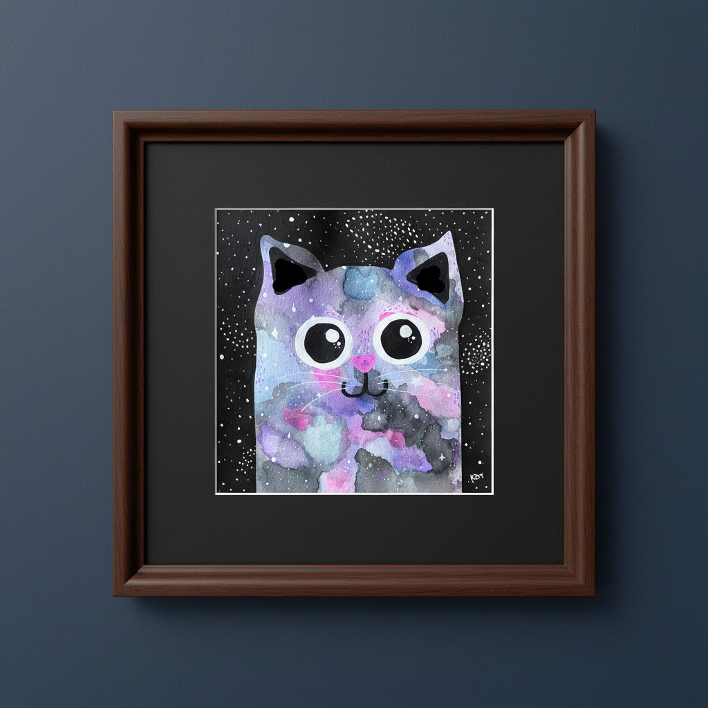 Interplanet Janet Meow Original Artwork