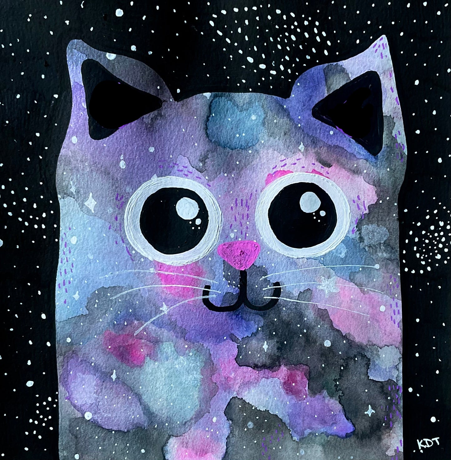 Interplanet Janet Meow Original Artwork